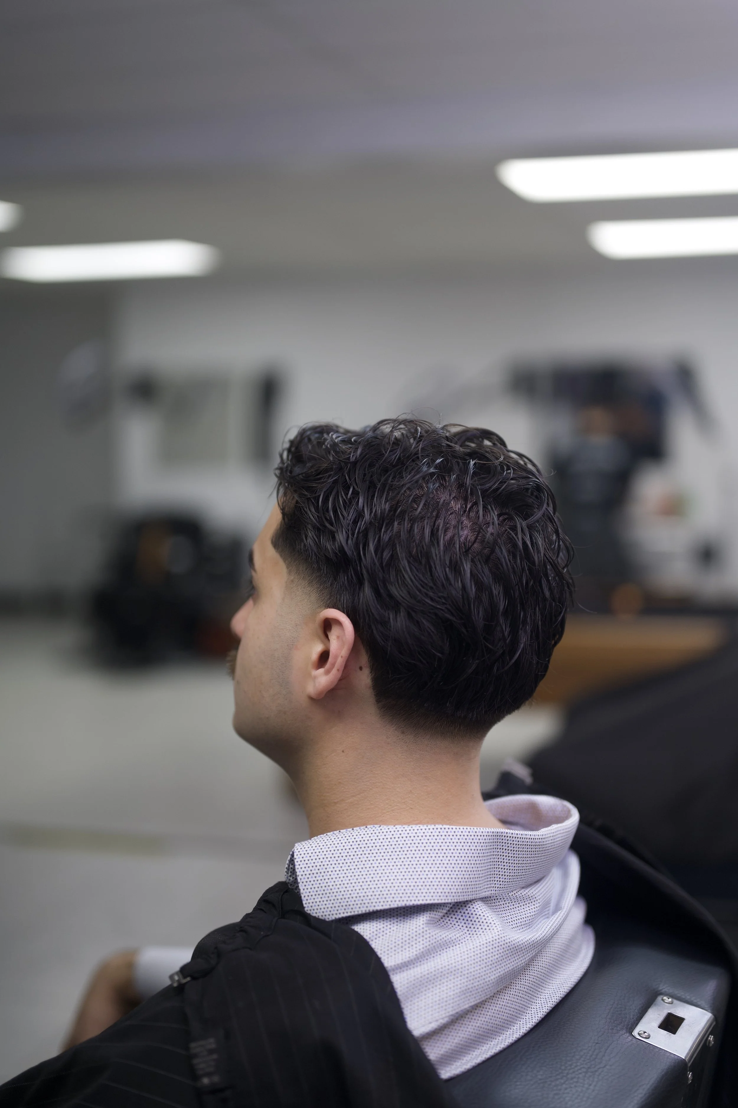 Fresh taper fade at Legends Barbershop